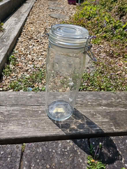 Photo of free Tall 'Kilner' type Jar (Clevedon BS21) #1