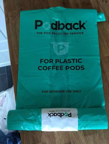 Photo of free Podback coffee pod recycling bags (Fairfield LA1) #1