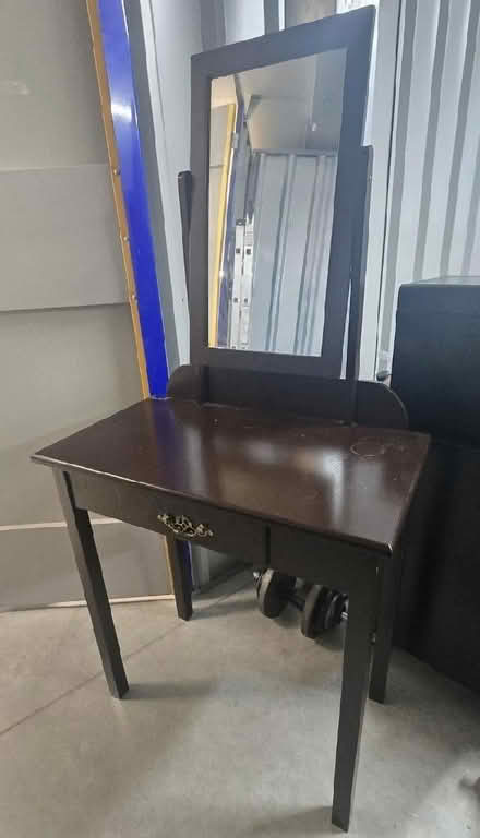 Photo of free Dressing table with drawers and mirror (IP1) #1