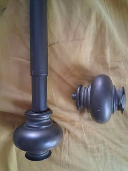 Photo of free Pewter curtain rod (Woodridge (75th & Janes)) #1