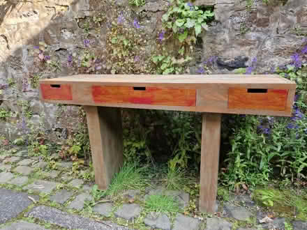 Photo of free Long narrow table with drawers (Colinton EH14) #2