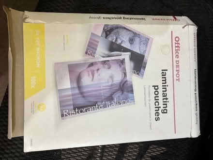 Photo of free Laminating Pouches (Manningtree CO11) #1