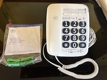 Photo of free BT Big Button 200 Corded Phone - hardly used. (CT12) #1