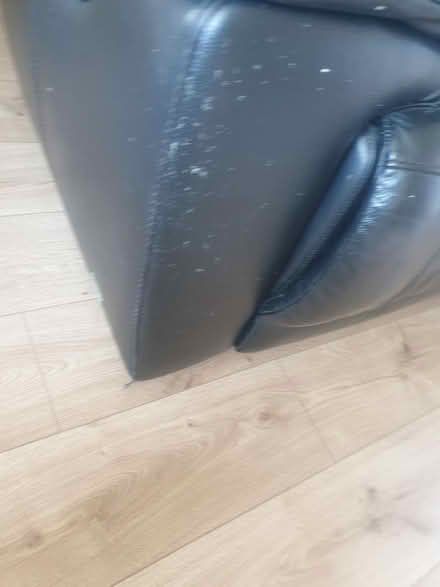 Photo of free Leather recliner 3 and 2 seater (Hyde) #2