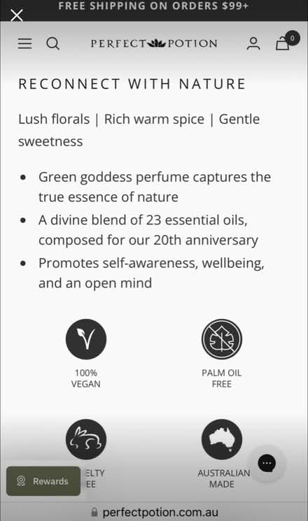 Photo of free Green Goddess Perfume (Natural) ๐ธ (Mount Waverley) #3