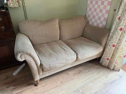 Photo of free Two seat sofa (Forest Green GL6) #2