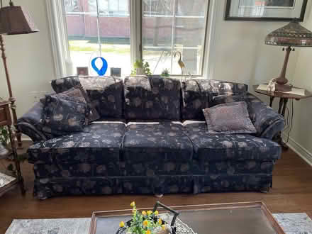 Photo of free Sifa, loveseat, wing chair (Atherley Rd, Forest Ave) #1