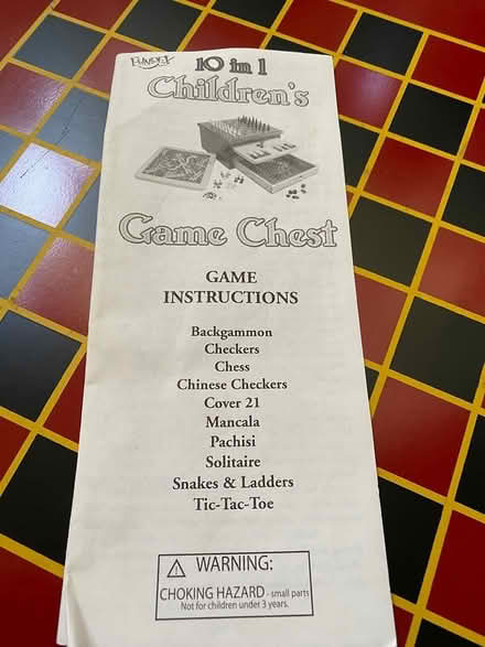 Photo of free Wooden game set (95130 West San Jose) #1