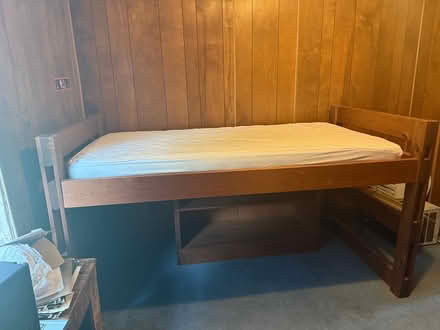Photo of free This End Up style loft bed (Irvington NY) #1