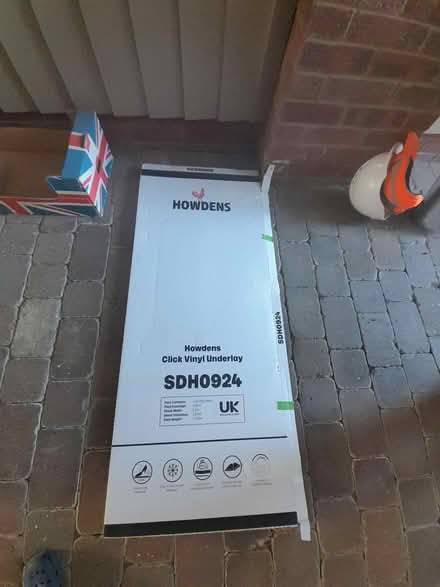 Photo of free Vinyl flooring underlay (Sutton Valence ME17) #1