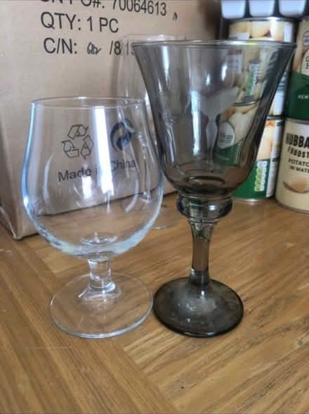 Photo of free Mixed drinking glasses x 4 (Cheshunt En8) #3