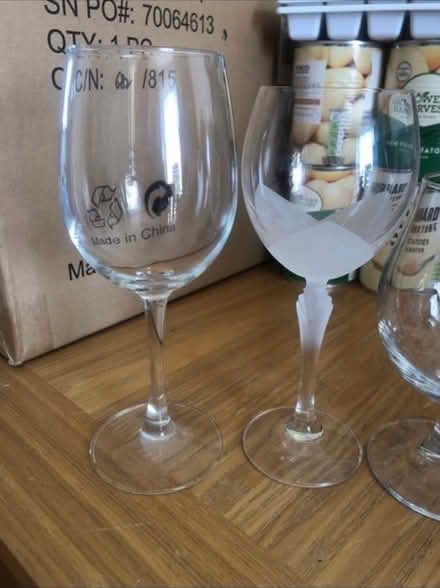 Photo of free Mixed drinking glasses x 4 (Cheshunt En8) #2