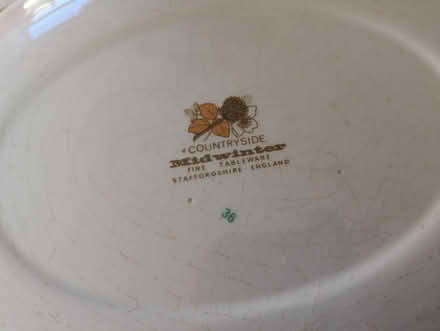 Photo of free Two large oval vintage plates (Heaton) #3