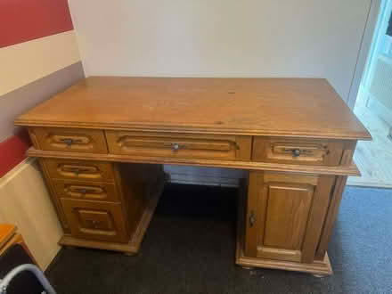 Photo of free Large desk (Heath End RG26) #2