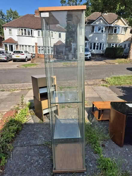 Photo of free Glass display cabinet(s) (Highters Heath B14) #3