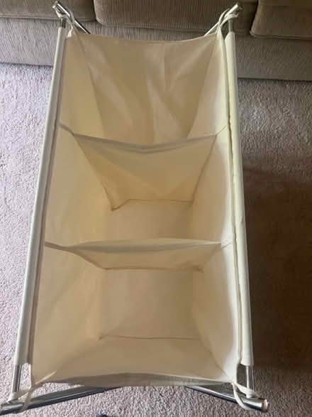 Photo of free Canvas clothes hamper (Livonia) #1