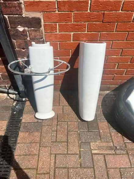 Photo of free Bathroom sinks and pedestals (Sandyford ST6) #3