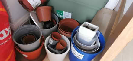 Photo of free Plastic plant pots and outer decorative pots (Rutherglen G73) #1