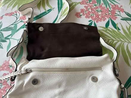 Photo of free M&S white handbag (Weybridge) #2