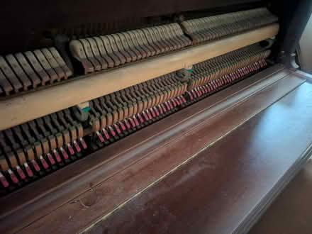 Photo of free Studio Upright Piano & Bench (Pawtucketville / Lowell) #3
