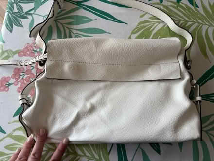 Photo of free M&S white handbag (Weybridge) #1
