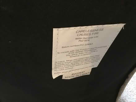Photo of free 2 Dining chairs (Plank Lane WN7) #2