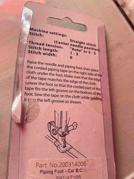Photo of free Sewing machine accessories (High Heaton NE7) #2