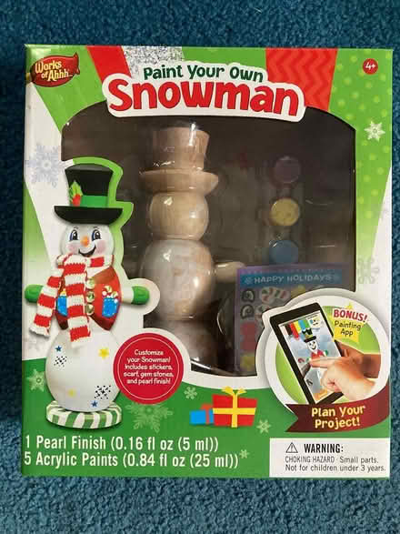 Photo of free Snowman craft kit (Spring Hill, Somerville) #1