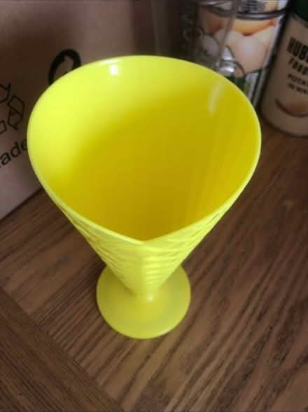 Photo of free Plastic ice-cream cone cup (Cheshunt En8) #2