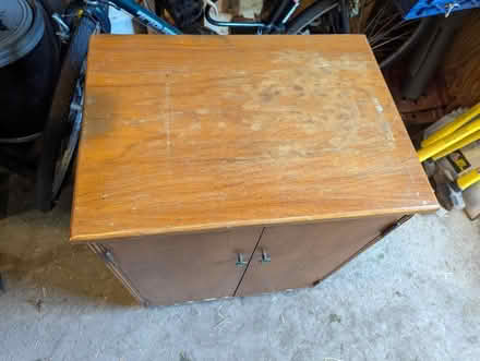 Photo of free All wood base or wall Cabinet (Ann Arbor, Central Campus) #2