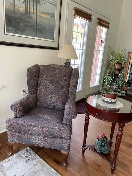 Photo of free Sifa, loveseat, wing chair (Atherley Rd, Forest Ave) #2