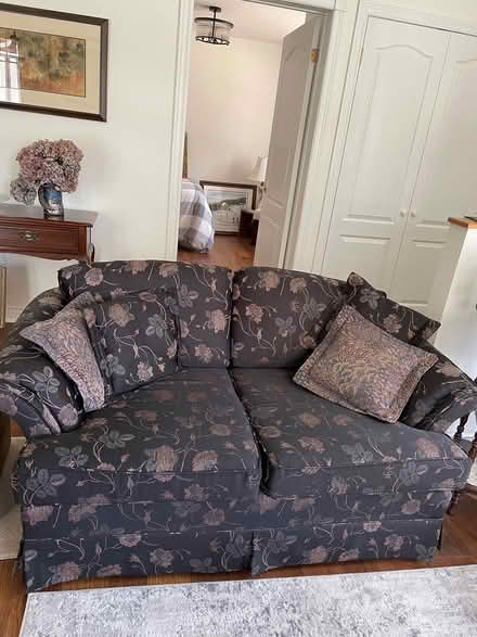 Photo of free Sifa, loveseat, wing chair (Atherley Rd, Forest Ave) #3