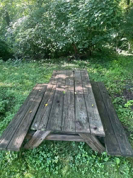 Photo of free Picnic table #2 (Harwood,Md) #2