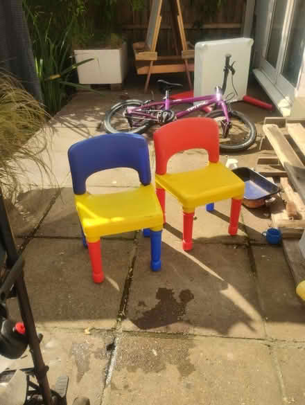 Photo of free Plastic toddler chairs x2 (Sydenham SE26) #2