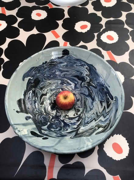 Photo of free Large Pottery bowl (cracked) (Oldfield Park) #1