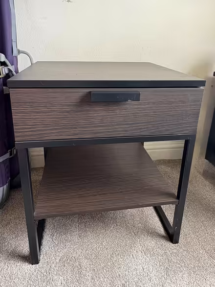 Photo of free Bedside table with drawer (Stretford M32) #1