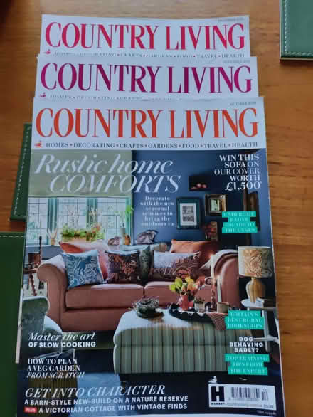 Photo of free 3 back issues Country Living (California DE22) #1