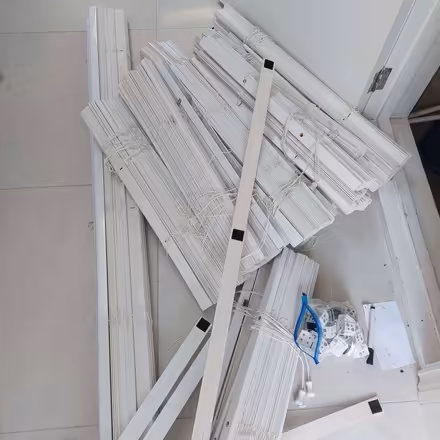 Photo of free Bay window white venetian blinds x 12 (Upminster RM14) #1