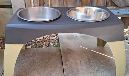 Photo of free Raised Dog Feeding Bowl Station - (Upton CH2) #1
