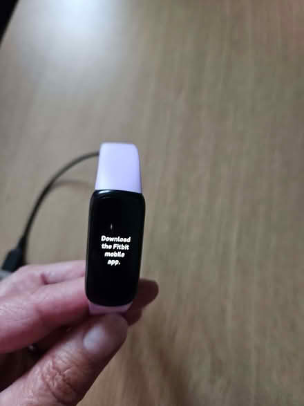 Photo of free Fitbit inspire lilac strap and charging wire (Redditch B97) #2