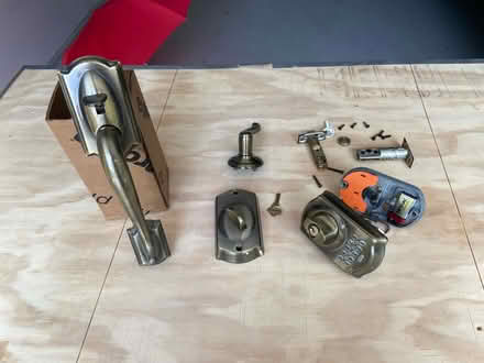 Photo of free Entry door latch & deadbolt (Darien) #1