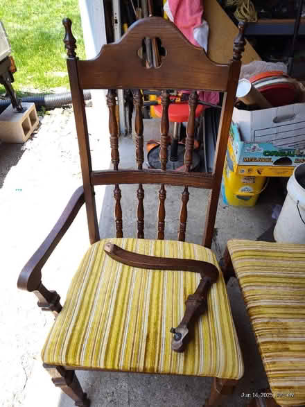 Photo of free Vintage chair set-solid wood (Westmont) #2