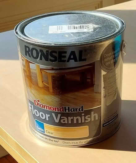 Photo of free Ronseal floor varnish (Marchmont EH9) #1