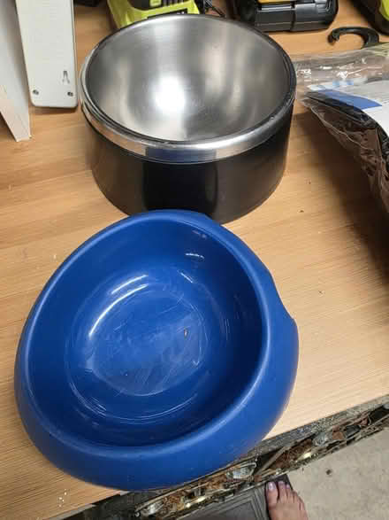 Photo of free Dog bowls for med to large dog (Haymarket Va) #1