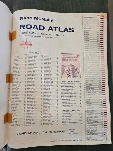 Photo of free Old Road Atlas (Wallingford) #2
