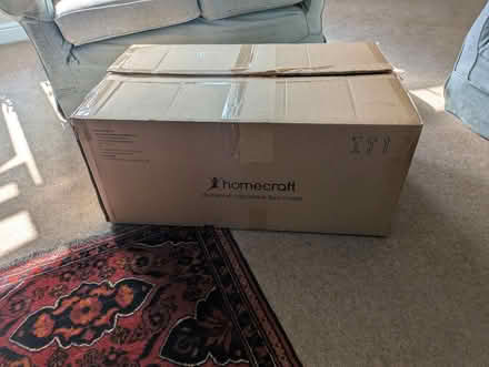 Photo of free Large sturdy cardboard box (Brundall NR13) #1