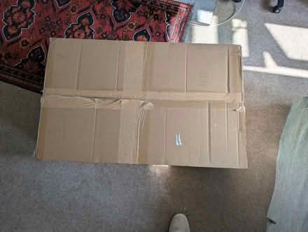 Photo of free Large sturdy cardboard box (Brundall NR13) #2
