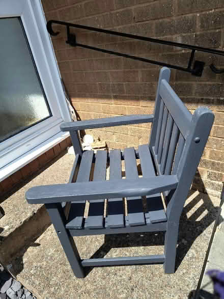 Photo of free Wooden garden chair (Sidford EX10) #2