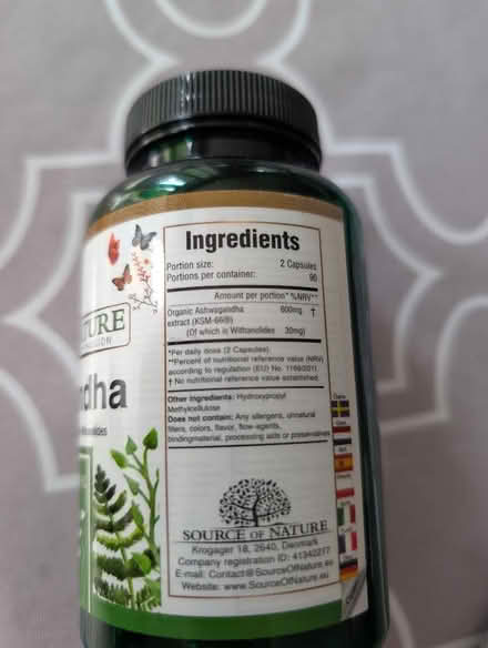 Photo of free Ashwagandha capsules (The Cedars Estate WD3) #2