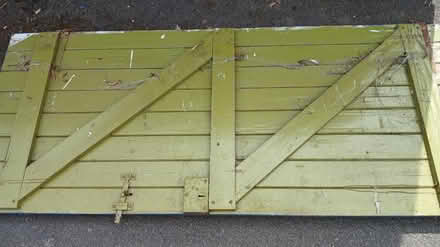 Photo of free Good solid old back gate (Tamworth, Staffordshire. B77) #1